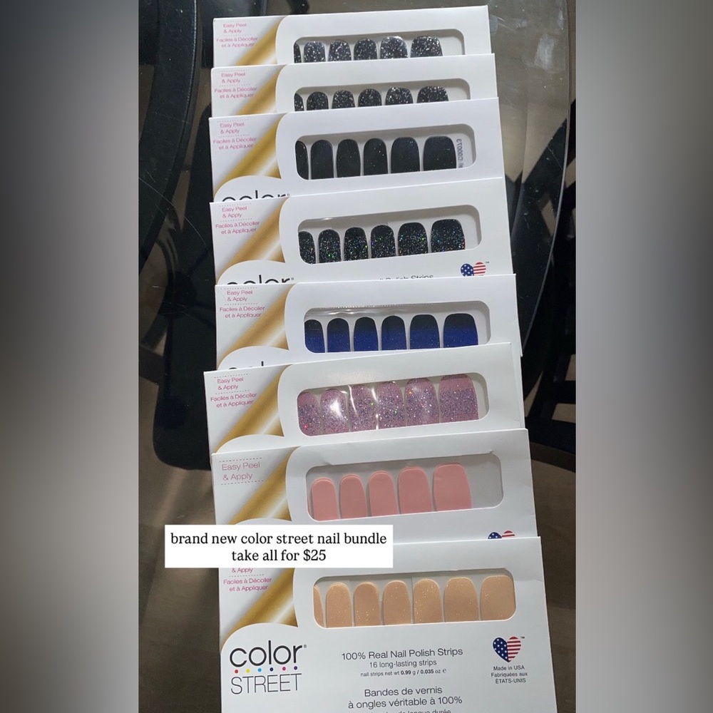 new color street bundle of 8